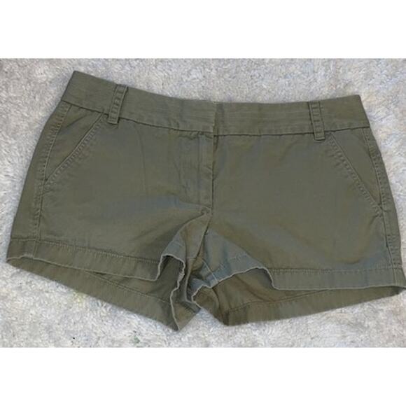 J Crew Classic Chino Shorts Sz 2 EUC - Picture 1 of 1
